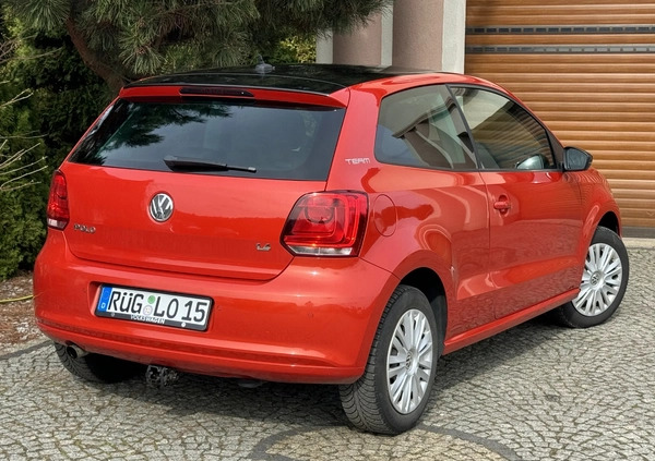 Volkswagen Polo cena 18500 przebieg: 173100, rok produkcji 2010 z Bolesławiec małe 596